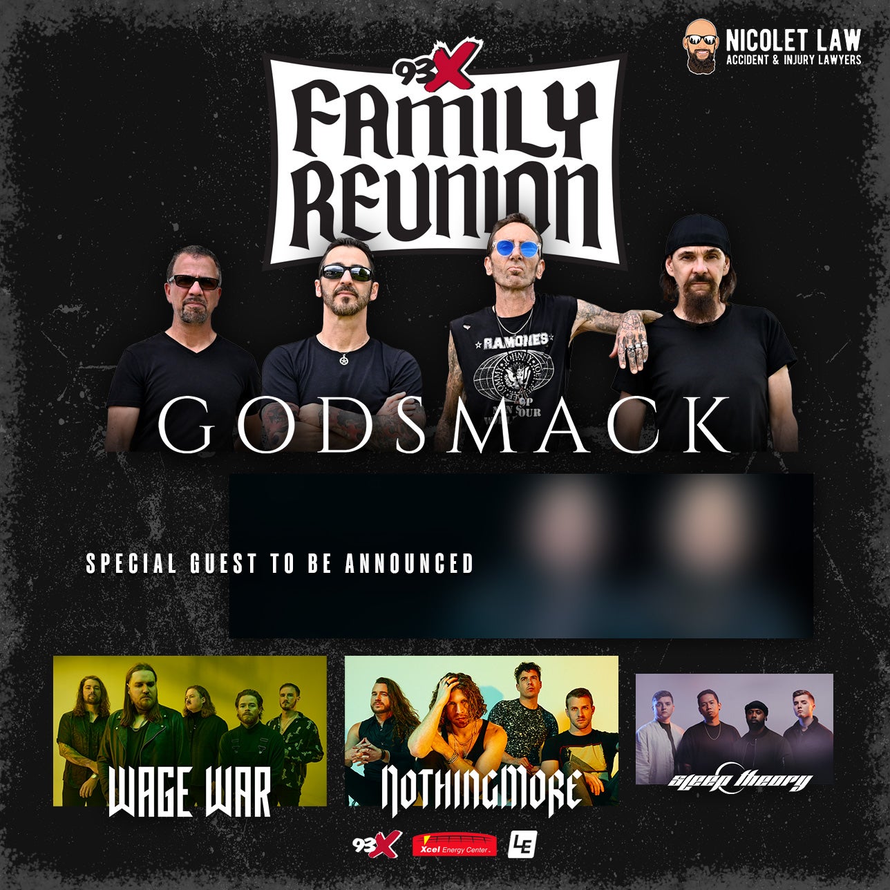 93X Family Reunion starring Godsmack