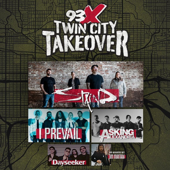 93X Twin City Takeover