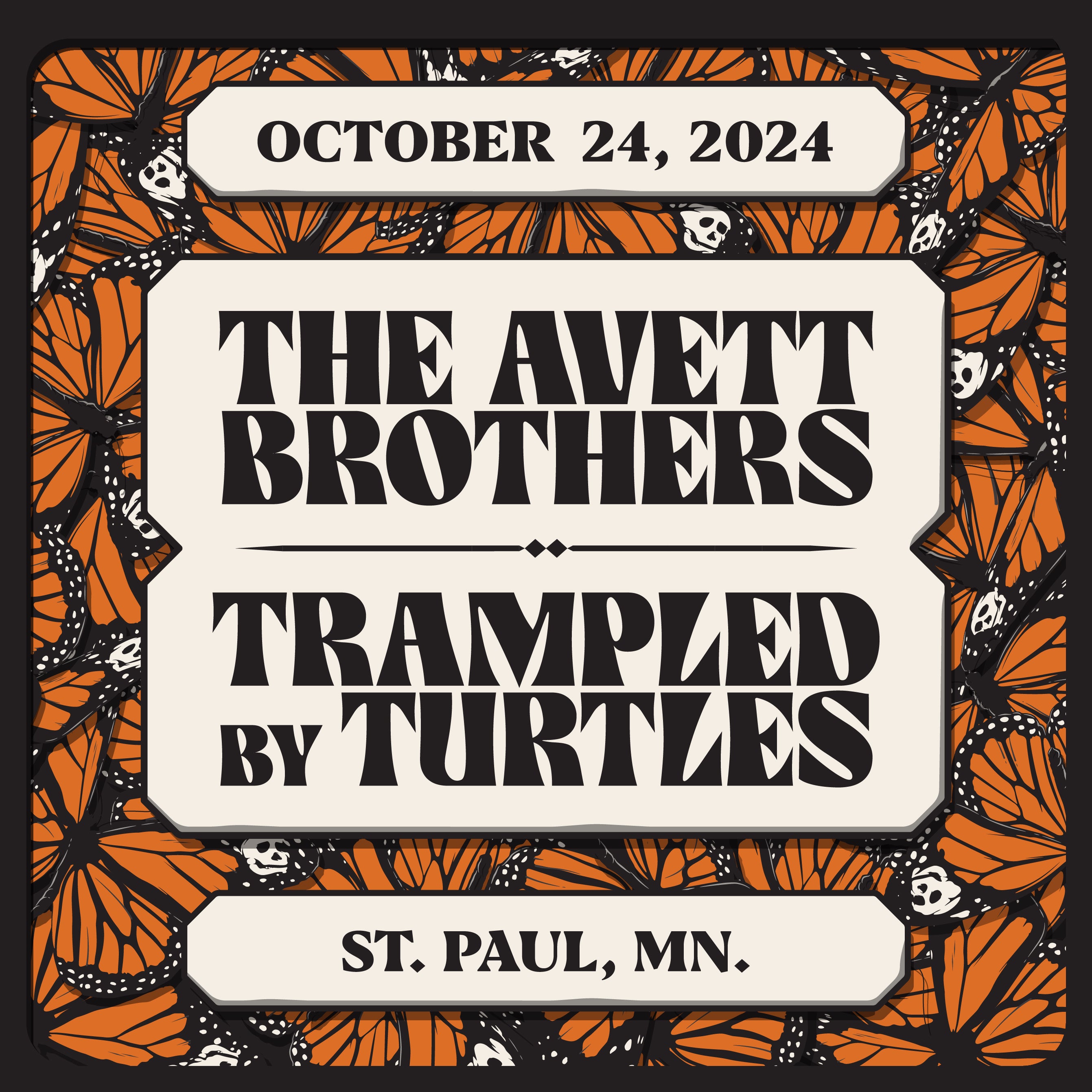 The Avett Brothers/Trampled by Turtles October 24, 2024