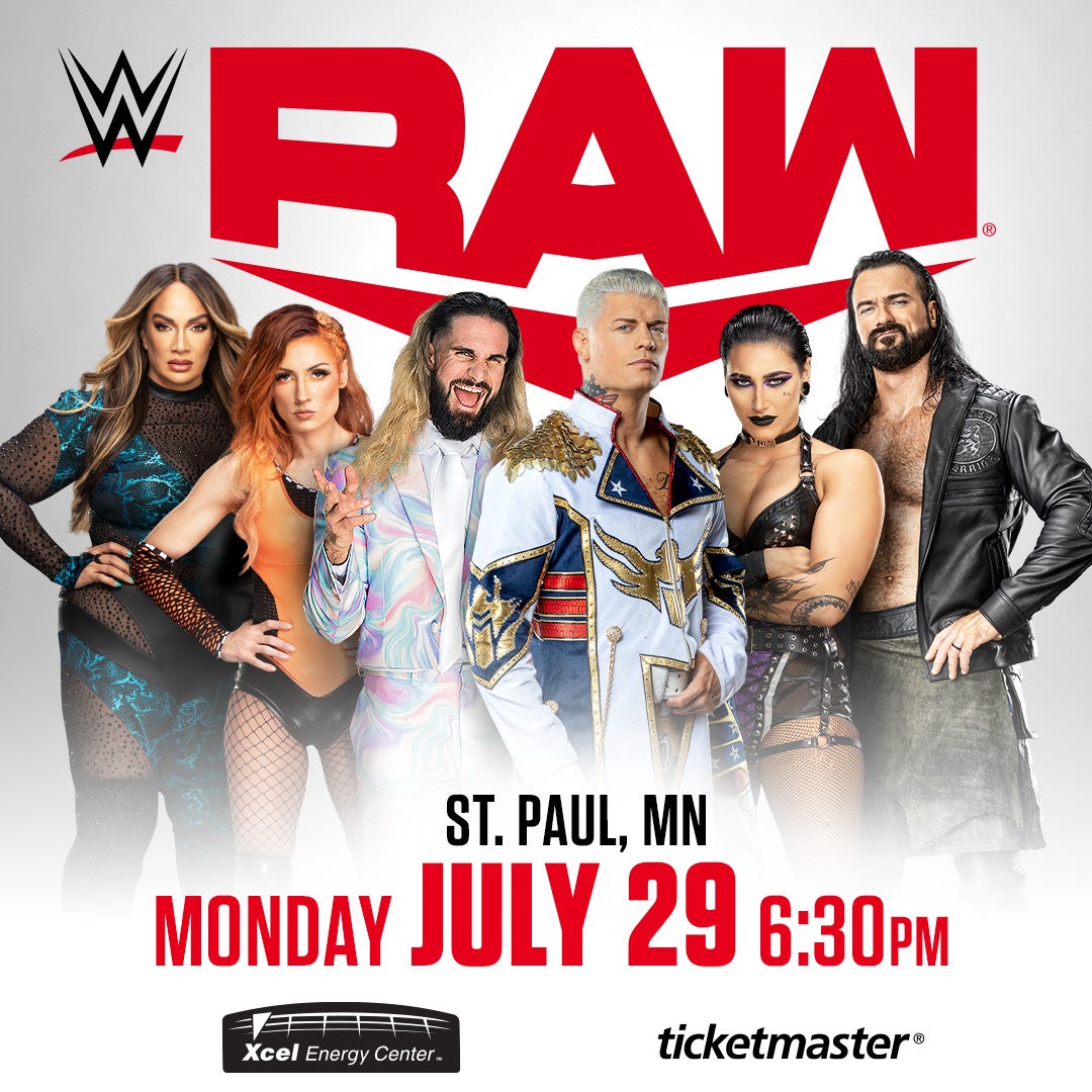 WWE Monday Night RAW July 29, 2024