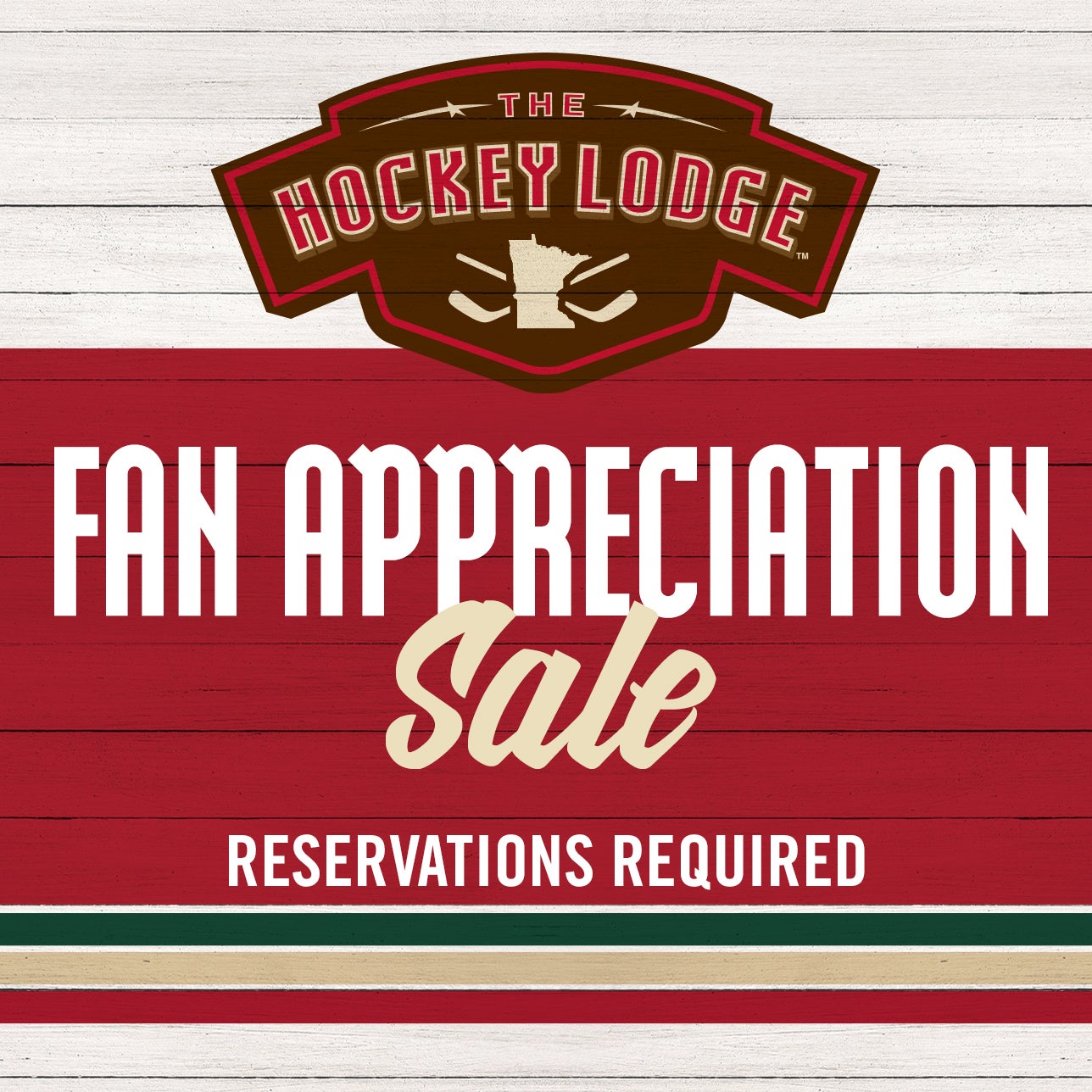 Hockey Lodge Fan Appreciation Sale