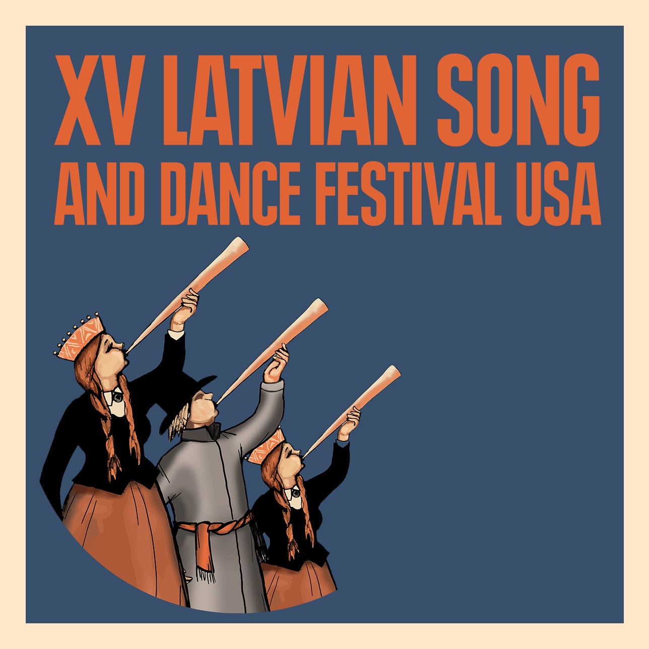 Latvian Grand Folk Dance Performance