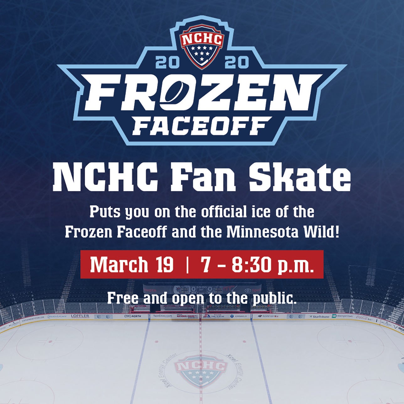NCHC Fan Skate