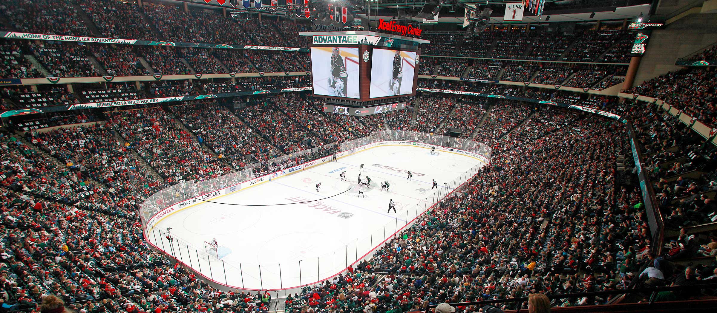 Xcel Energy Hockey Seating Chart