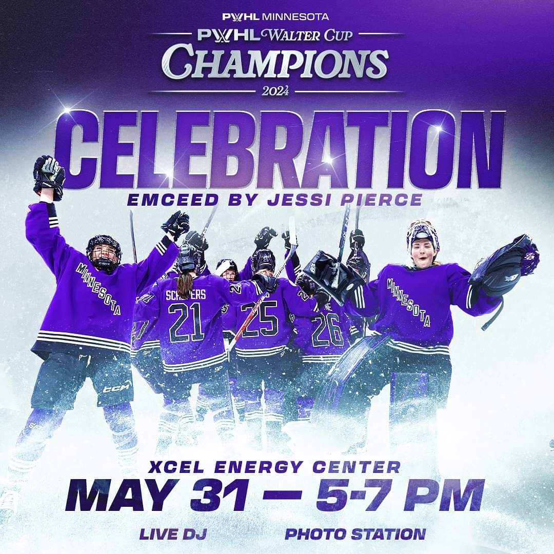 PWHL Minnesota Victory Party