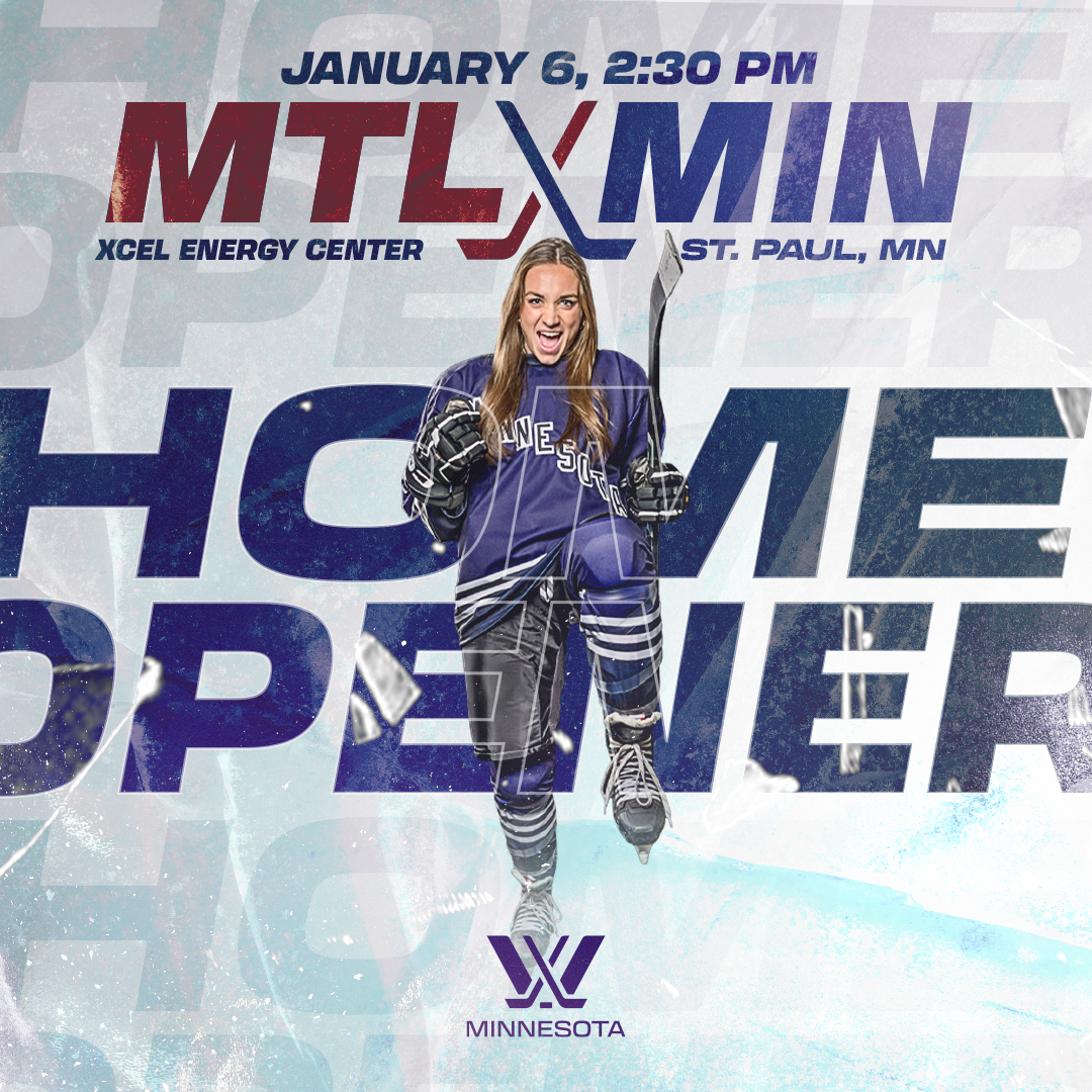 PWHL Minnesota To Play Home Games at Xcel Energy Center Beginning January 6, 2024