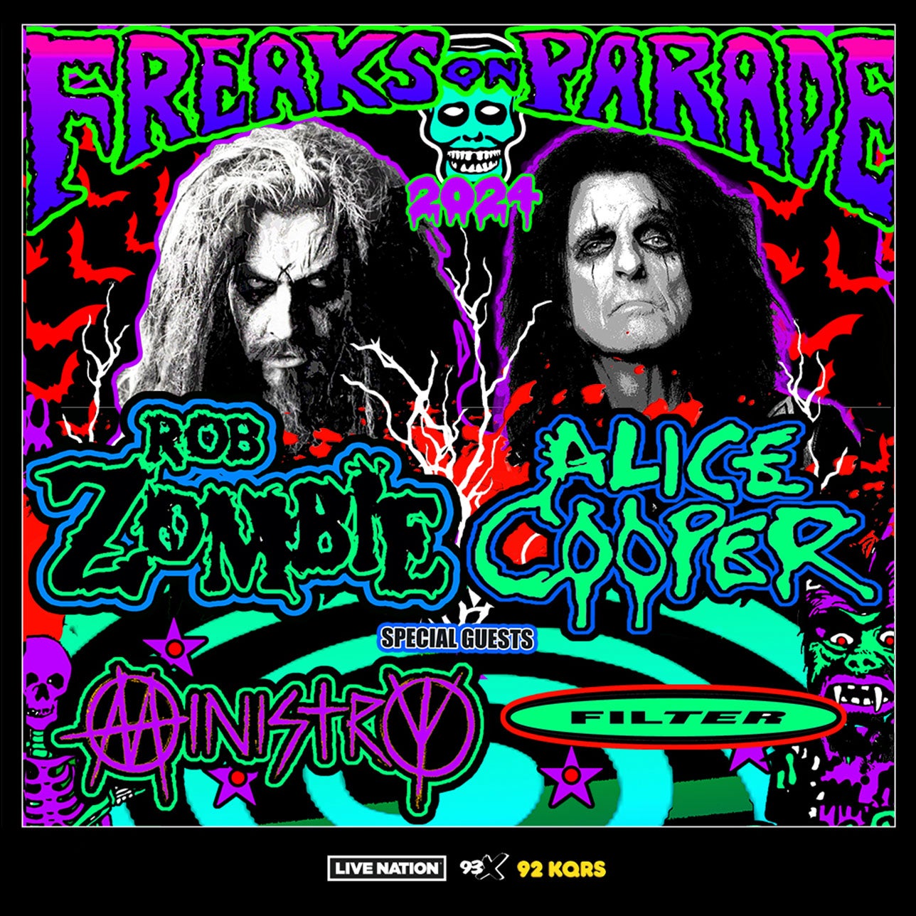 Rob Zombie and Alice Cooper