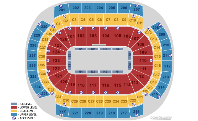 Stars On Ice Xcel Energy Center View Seating Chart