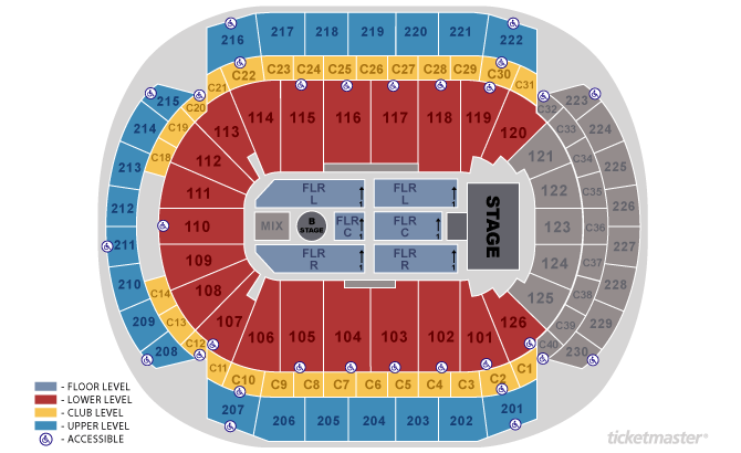 Shawn Mendes Xcel Energy Center Seating Chart View
