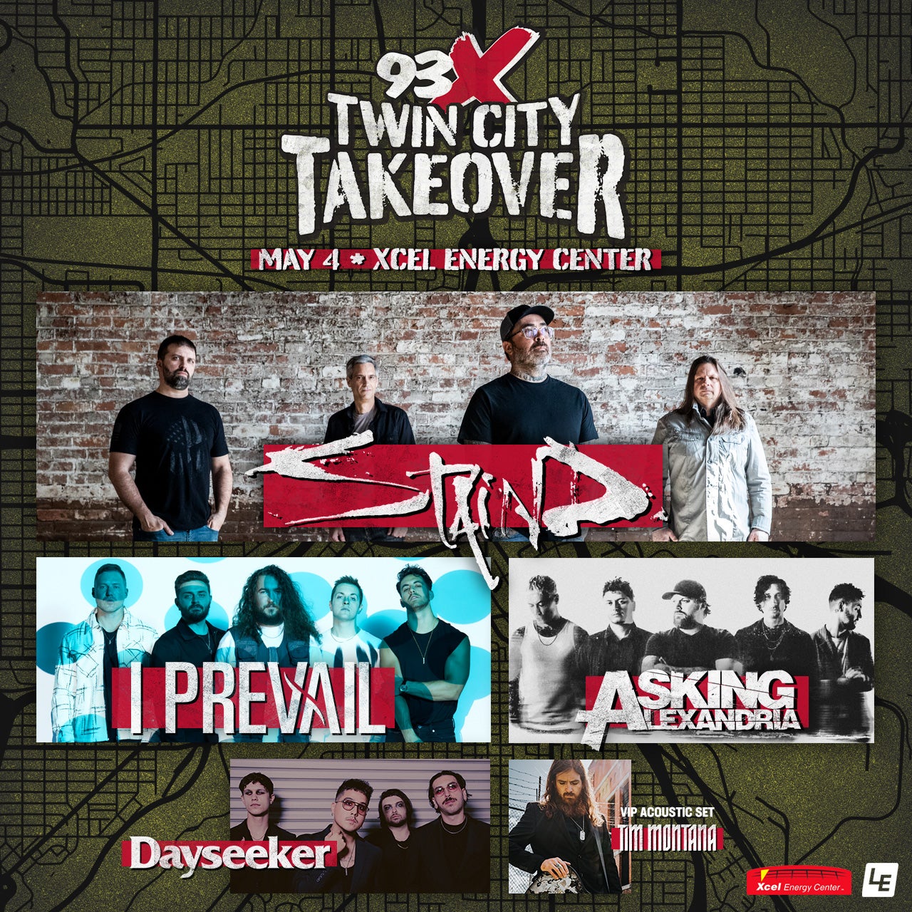 93X Twin City Takeover May 4, 2024