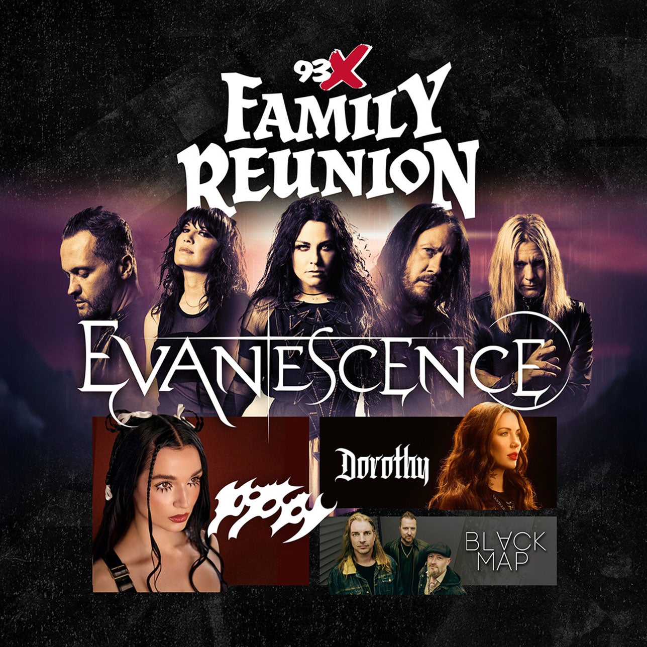 Evanescence 93X Family Reunion