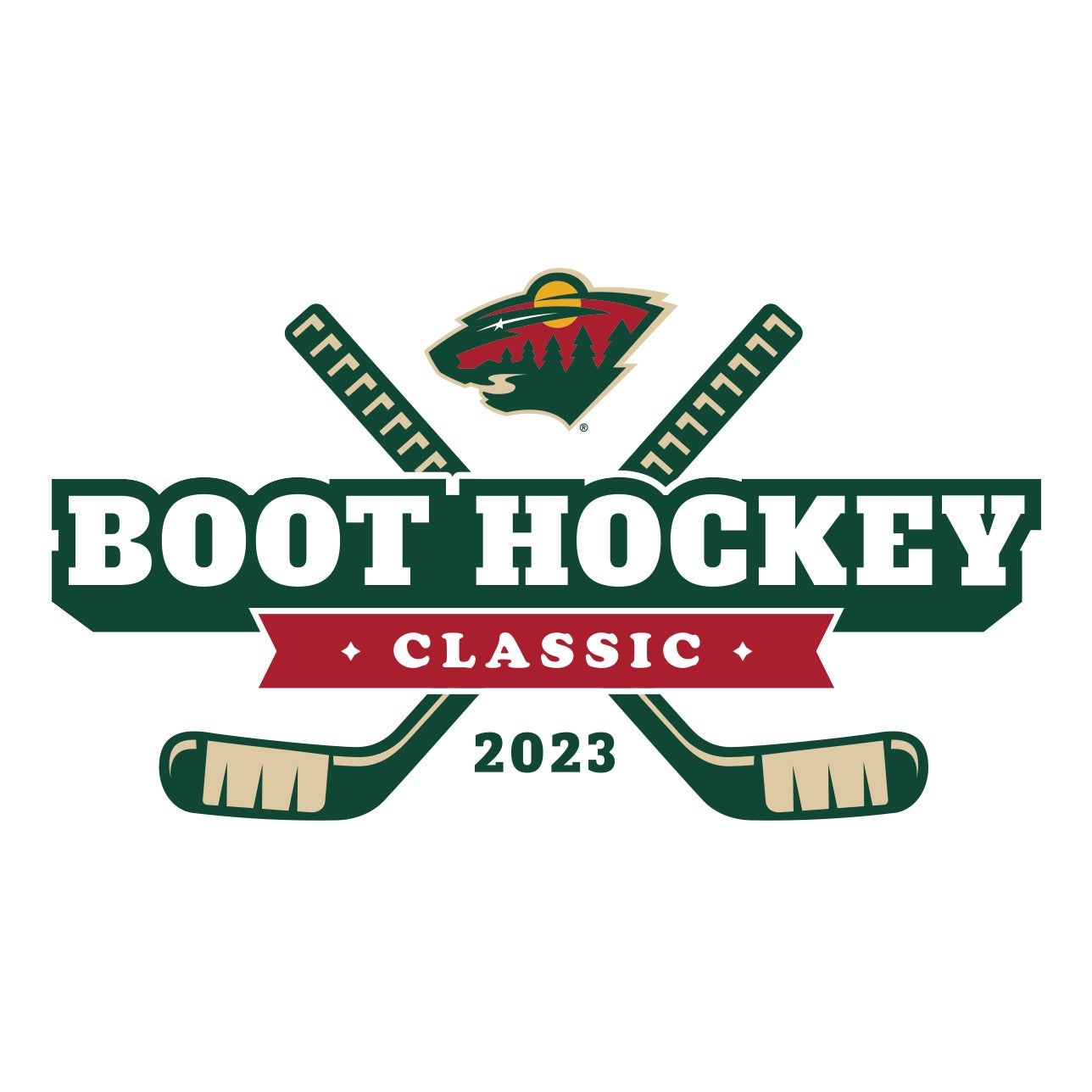 Minnesota Wild Boot Hockey Classic 2023 Xcel Energy Center