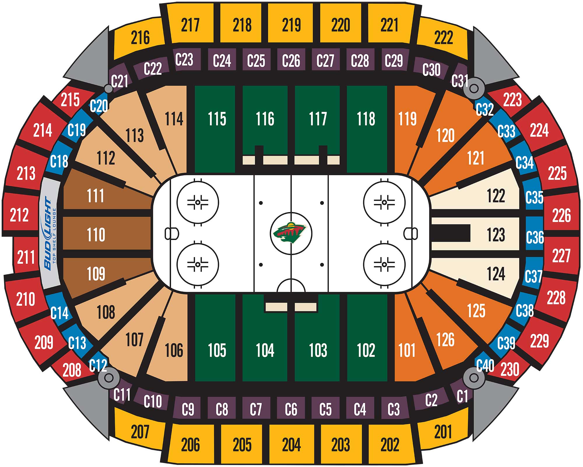 Lacrosse Center Seating Chart